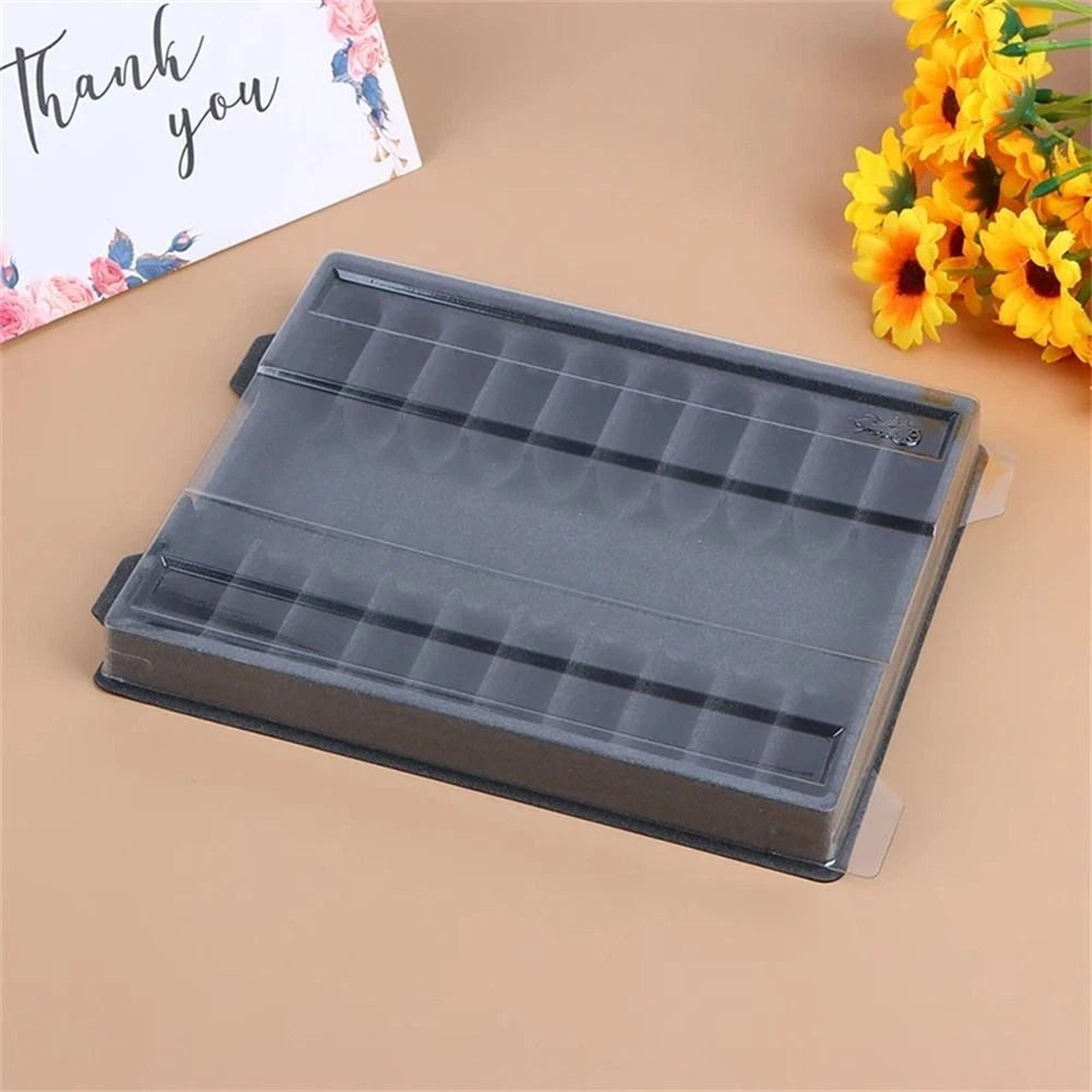 Jinhao Transparent Pen Storage Box – Pen Case for Fountain Pen, Ballpoint Pen & Pencil, Durable Display (1 Pc)